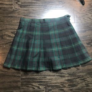 Plaid skirt